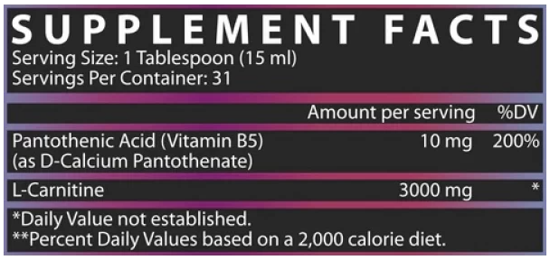 Liquid Carnitine 3000